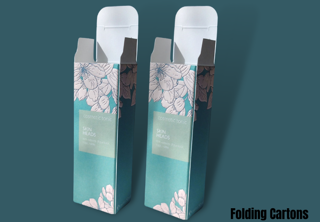 Cosmetic folding box