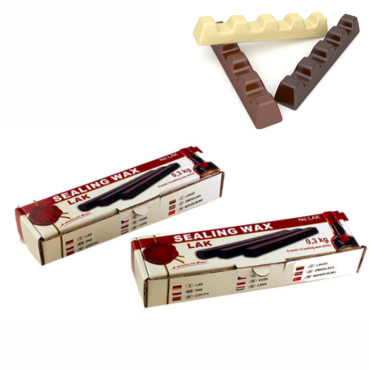 Scatola di cioccolatini pieghevole in cartone ondulato