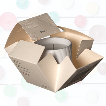 Folding box scented candles