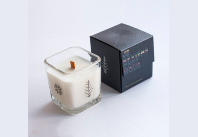 Scented candle paperboard box