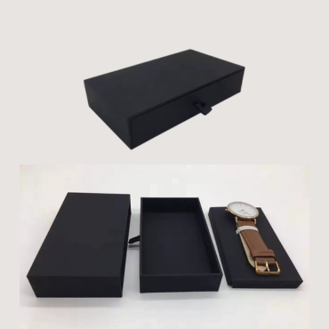 Soft touch oil watch drawer box