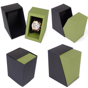 contrast color drawer watch paperbox