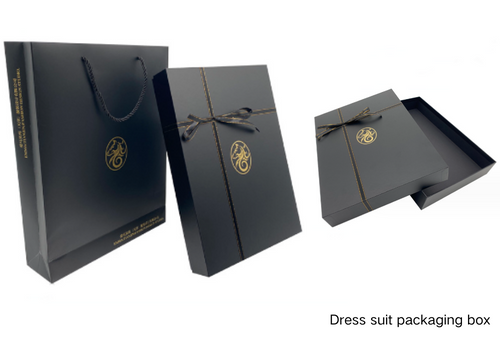 Dress suit packaging box