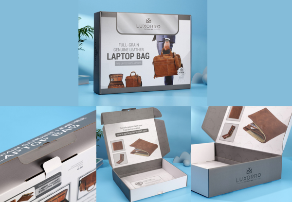 corrugated laptop shipping box