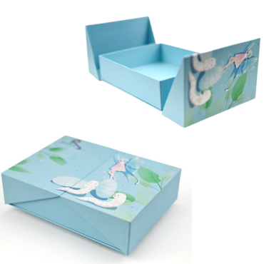 luxury printing double open design box