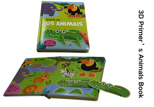 Livre d'introduction aux animaux 3D