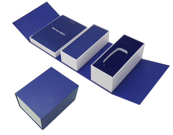 Car key and manual storage folding box