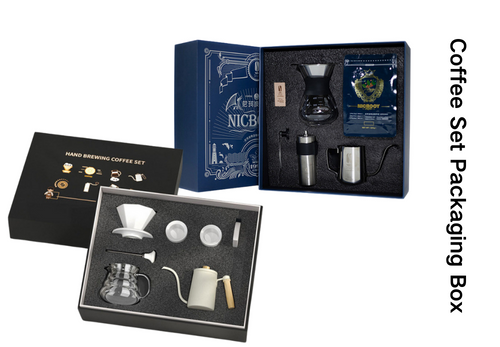 Coffee set packaging rigid box