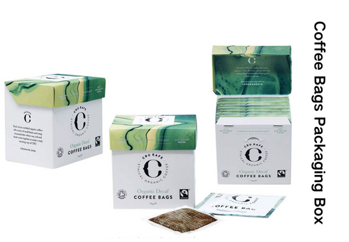 Custom printing coffee bag packaging box