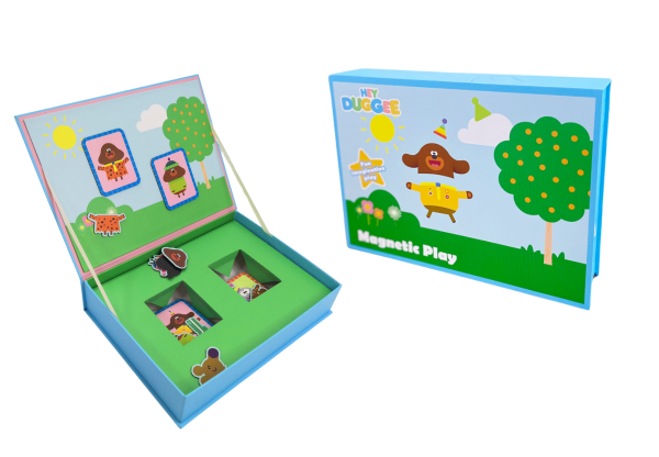 Magnetic baby teach and game box