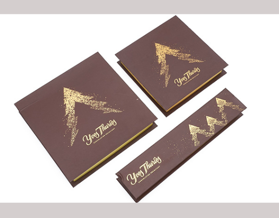 golden logo Christmas gift box set