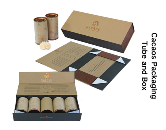 tube and foldable chocolate box