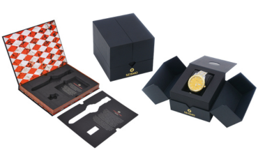 Watch box packaging