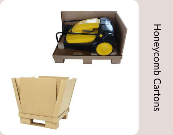 assembled honeycomb carton for vacuum cleaner