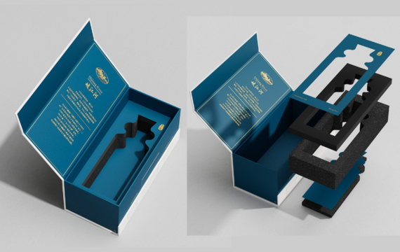 flip paper box packaging constructure