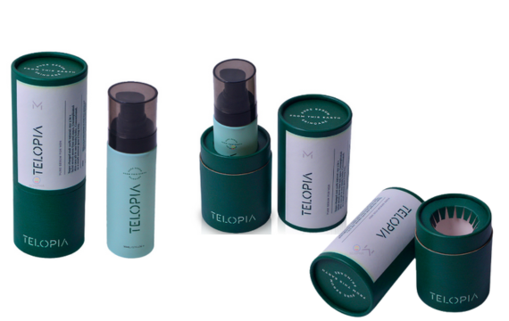 Custom Eco-Chic Skincare and Beauty paper tubes