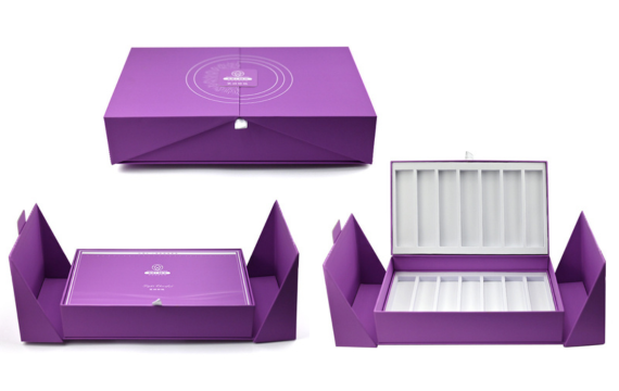 High quality cosmetic skincare essential oil packaging box