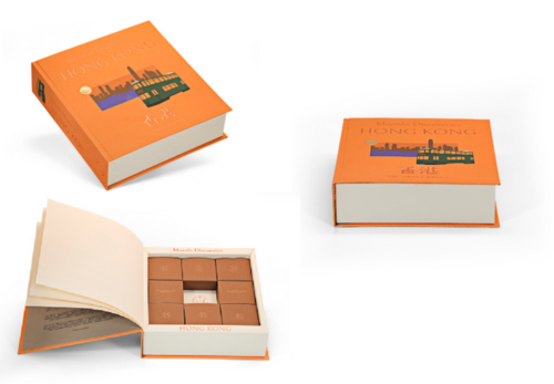 bookshape souvenir paper packaging box