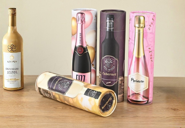 Champagne Tube Packaging