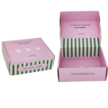 Cosmetics packaging mailer box