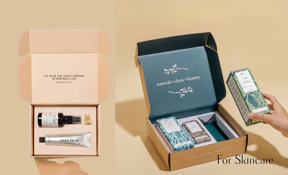 E-commerce mailer box for cosmetics