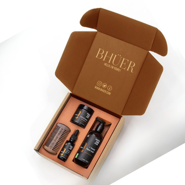 Hair Shampoo and Conditioner Set Mailer Box