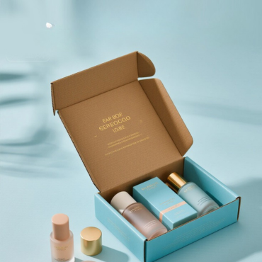 Toner skin Essence set packaging mailer box