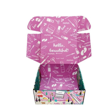 Tuck-Top Auto-Bottom Box for cosmetic