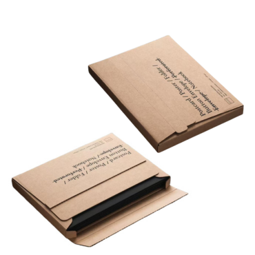 Zipper kraft envelop mailer box for books