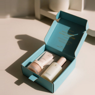 body wash Body Lotion set packaging mailer box