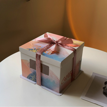 cake box with window