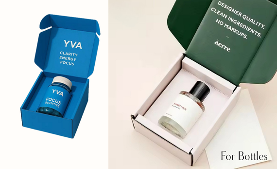 custom printed shipping box for Supplements