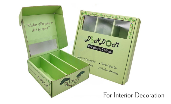 custom window shipping box