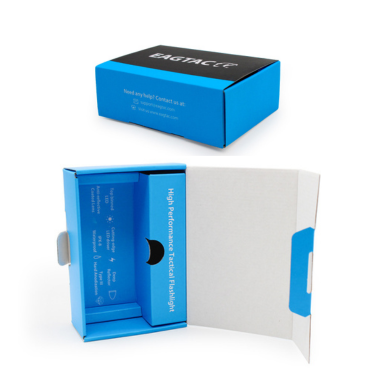 mailer box with Folding cardboard tray