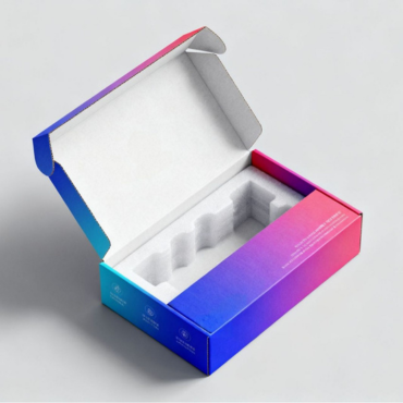 mailer box with molded foam insert