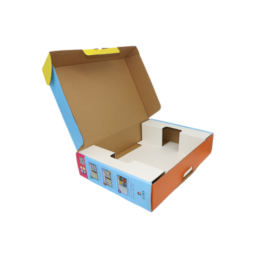 mailer box with tray